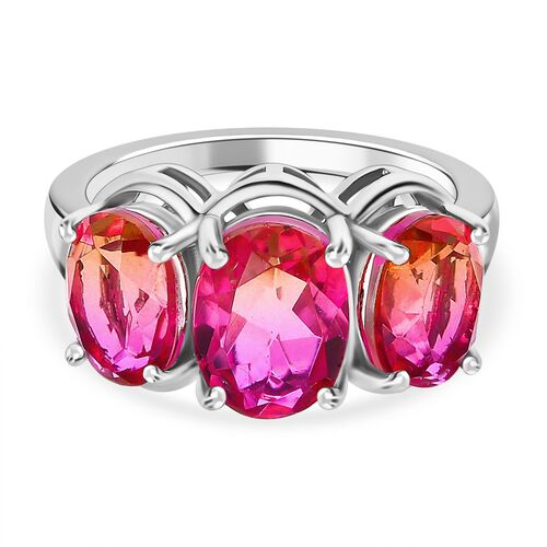 Sunset Triplett Quarz Ring -  4,91 ct. image number 0