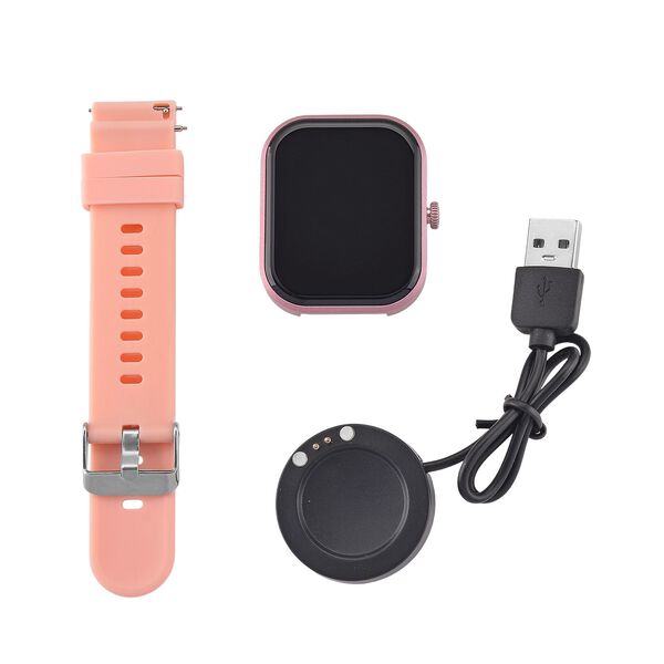G21 Smartwatch, 2.01 Zoll HD Display, Rosa Silikonarmband image number 8