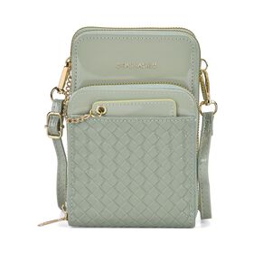 Passage - RFID Crossbody-Tasche, Olivgrün