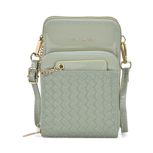 Passage - RFID Crossbody-Tasche, Olivgrün image number 0
