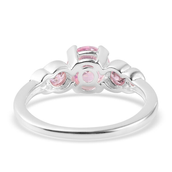 LUSTRO STELLA - Rosa Zirkonia Ring 925 Silber image number 6