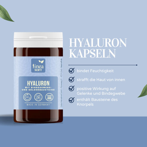 Linea Soft: Hyaluron 30 Tage Kur Kapseln image number 1