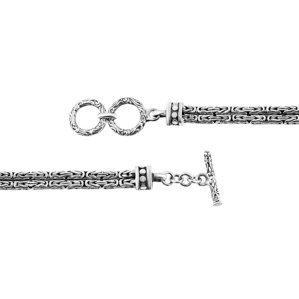 Royal Bali -  925 Silber Armband, ca. 19 cm, ca. 25,35g image number 4