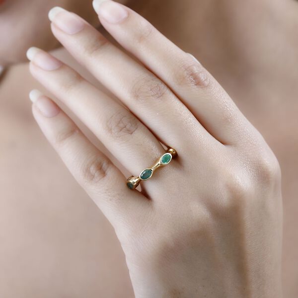 Kagem sambischer Smaragd-Ring- 1,59 ct. image number 3