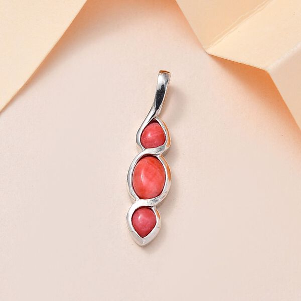 AAA Oregon Pfirsich Opal Anh&auml;nger - 0,59 ct. image number 2