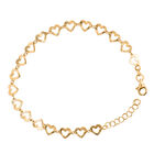 925 Silber vergoldet Armband ca. 18 cm ca. 2,41g