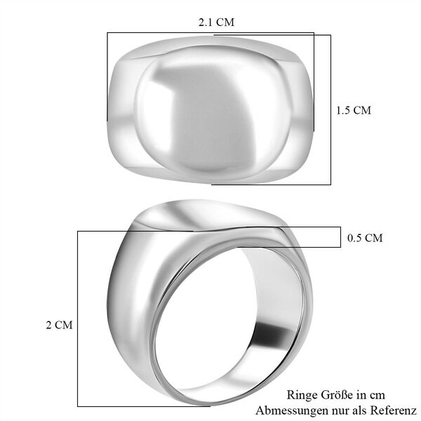 925 Silber Ring (Gr&ouml;&szlig;e 17.00) ca. 13,20g image number 4