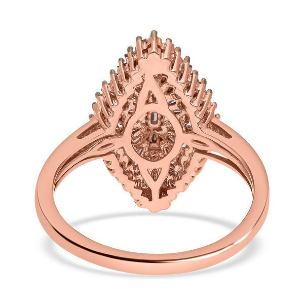 Natürlicher Champagner-Diamant-Ring - 1 ct. image number 5