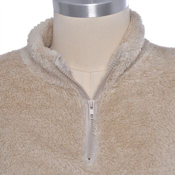 One Fit Loungewear - Superweicher Anti-Allergie Mikroflannell, M bis XL, Beige