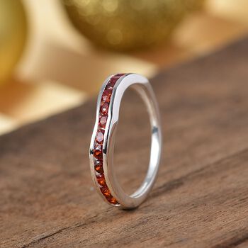LUSTRO STELLA Granat Zirkonia Ring