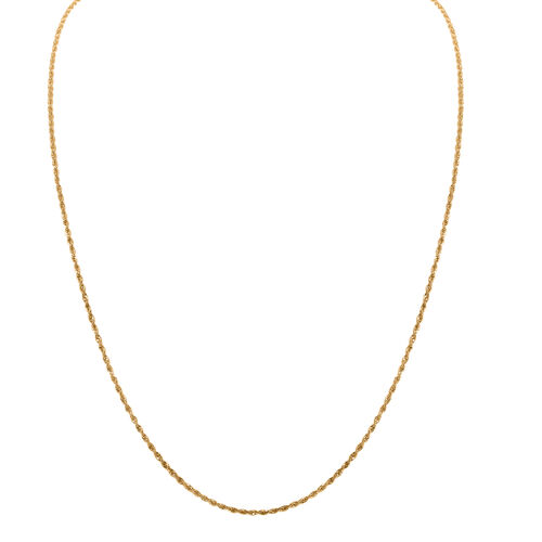 585 Gold Kordel Kette ca. 60 cm ca. 1,80g image number 0