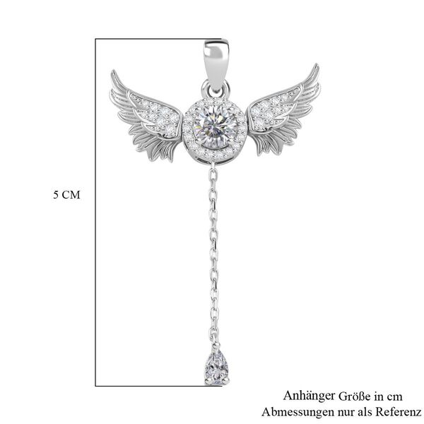 Moissanit Engel Anhänger - 1,46 ct. image number 5