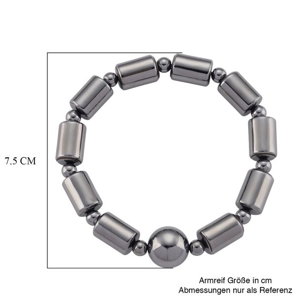 Terahertz Armband Flexibles cm ca. 143,45 ct. image number 5