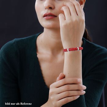 Royal Bali Kollektion- Koralle Armreif, 19cm