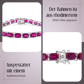 Afrikanisches Rubin-Armband, 19 cm - 33,60 ct.