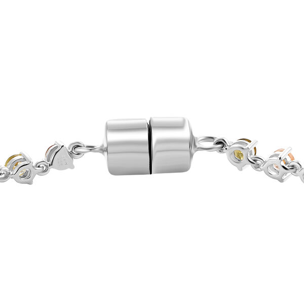 D'Joy AA Mehrfarbig-Turmalin Armband ca. 19 cm 925 Silber Rhodiniert ca. 4,18 ct. image number 3