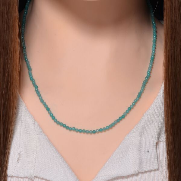 Amazonit Halskette, 50 cm - 30,50 ct. image number 2