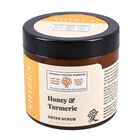 SHIZEN -  Honig und Kurkuma Ubtan Gesichtsmaske (100g) - Tiefreinigend und feuchtigkeitsspendend - 100% Bio