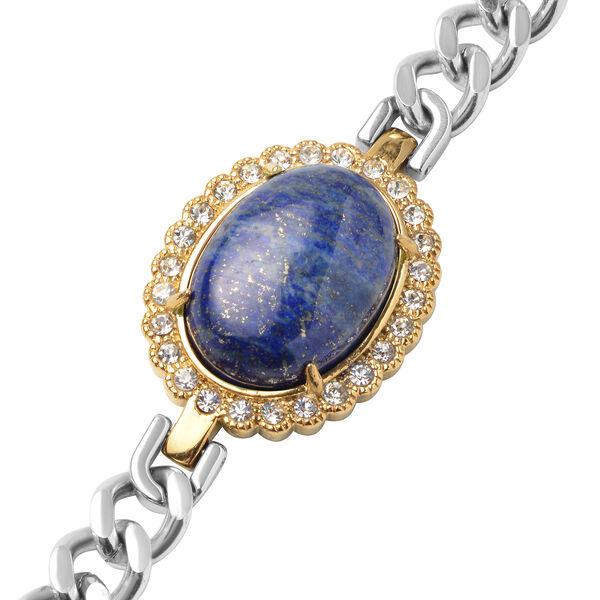 Lapislazuli und Kristall 19 cm Armband- 41,20 ct. image number 3