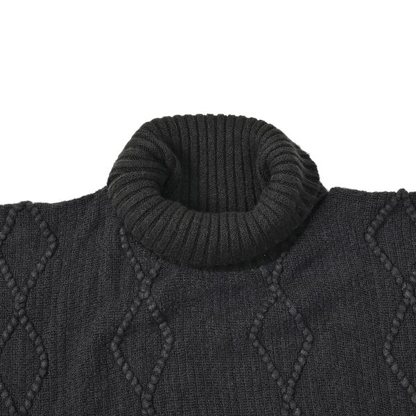 LA MAREY - Poncho mit Quasten, Beige image number 2