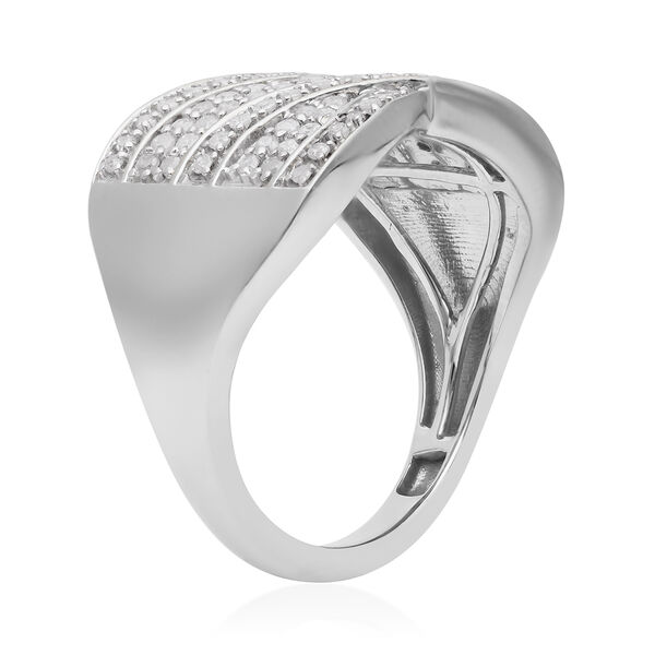 Wei&szlig;er Diamant-Ring - 0,50 ct. image number 4