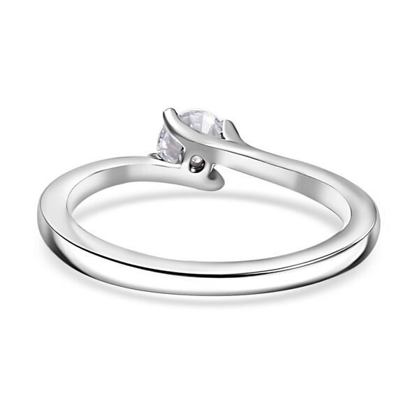LUXURIANT SI-GH Labor Diamant Ring, 925 Silber rhodiniert - 0,33 ct. image number 6