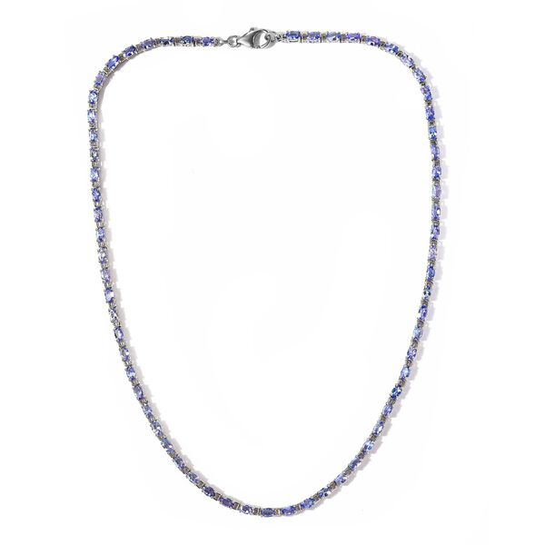 Tansanit Halskette, 45cm - 13,86 ct. image number 4
