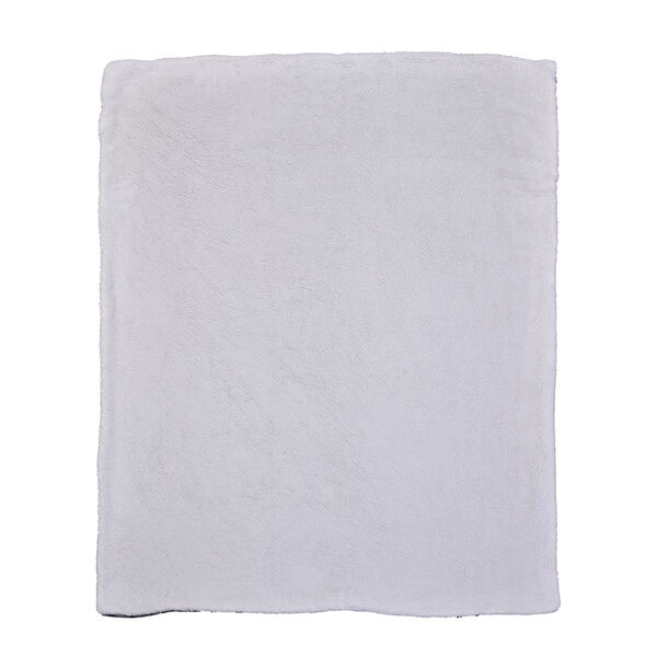 Luxus Kollektion - Superweiche Kunstfelldecke mit Sherpa Futter, 150x200 cm, Beige und Wei&szlig; image number 3