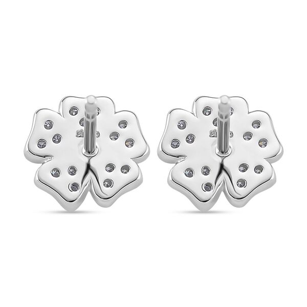 Moissanit Schmuckset, 925 Silber rhodiniert - 0,58 ct. image number 9