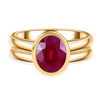 Afrikanischer Rubin-Ring - 3 ct.
