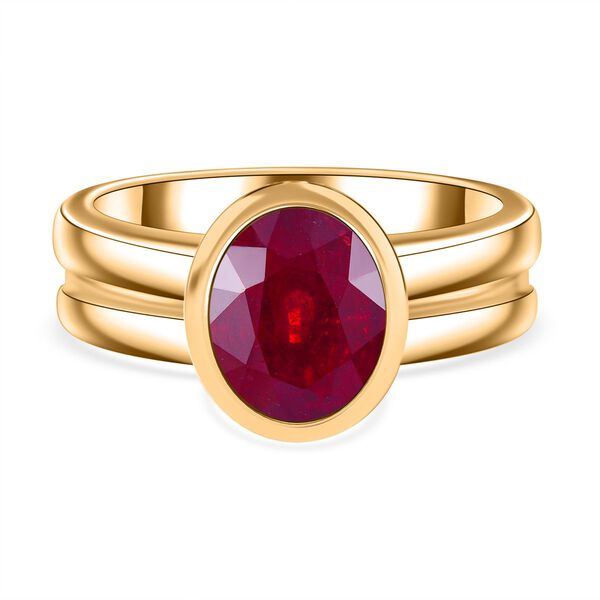 Afrikanischer Rubin-Ring - 3 ct.
