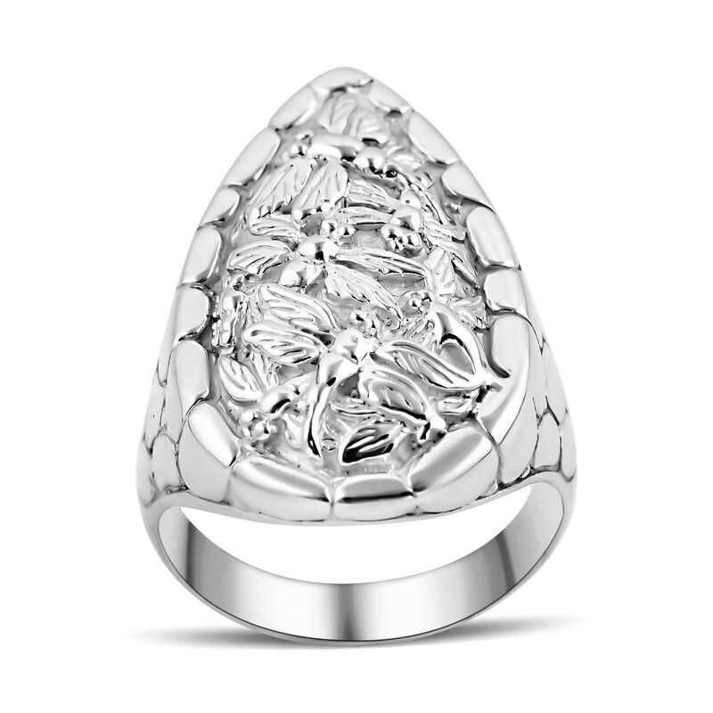 925 Silber Ringe (Größe 19.00) ca. 12,99g image number 0