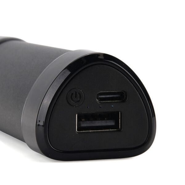 2 in 1 Magnetischer Handwärmer und Powerbank, 2 x 4000 mAh, 3 Heizstufen, 11 x 6 cm, 255 g, ABS Aluminiumlegierung, Schwarz image number 5