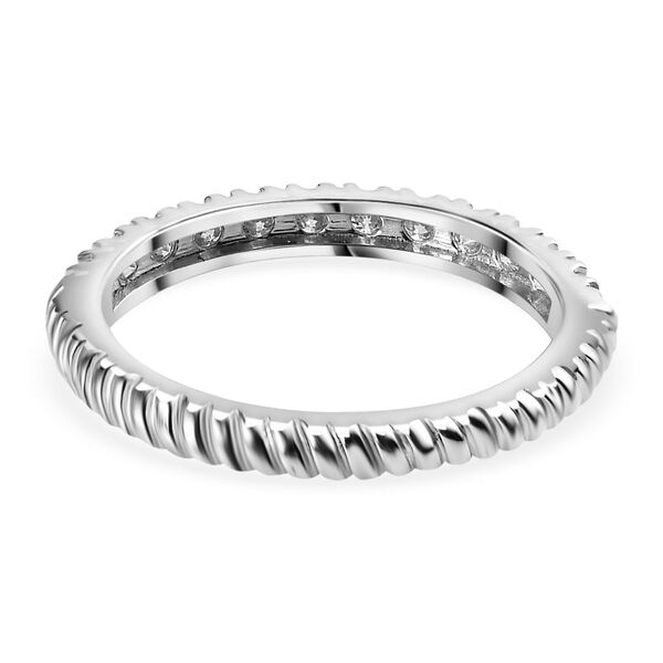 Moissanit Ring, ca. 0,36 ct image number 6