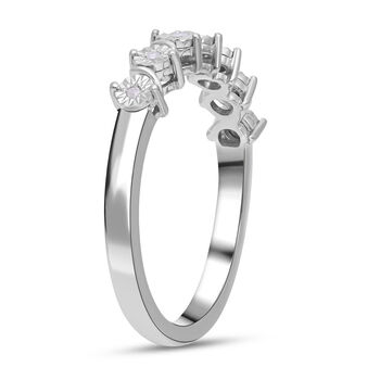 Wei&szlig;er Diamant-Ring