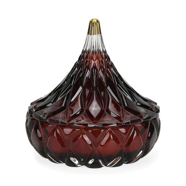 The 5th Season: Premium Kollektion Duftkerze im orientalischem Glas, 20h Brenndauer, Dunkelrot image number 8