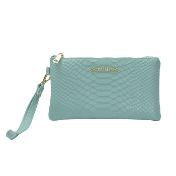 SENCILLEZ - 100% Leder Clutch