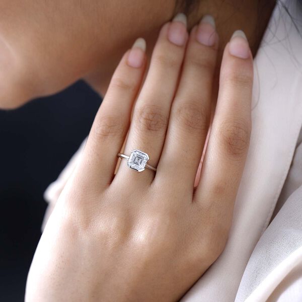 Moissanit Ring - 1,83 ct. image number 9