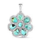 Sierra Nevada Türkis Anhänger 925 Silber ca. 9.04 ct