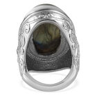 Labradorit Ring Edelstahl  ca. 28,11 ct image number 5