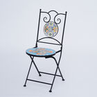 3er-Set - Mosaik-Tisch und 2 Mosaik-Stühle, Mehrfarbig  image number 1