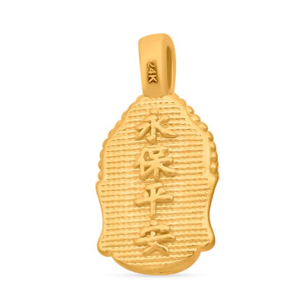 Buddha Anh&auml;nger in 999 Gold image number 5