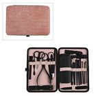 20-teiliges Maniküre- und Pediküre-Set - Professionelles Pflege- und Schönheitsset, Größe 15.5x11x2.5 cm, Braun