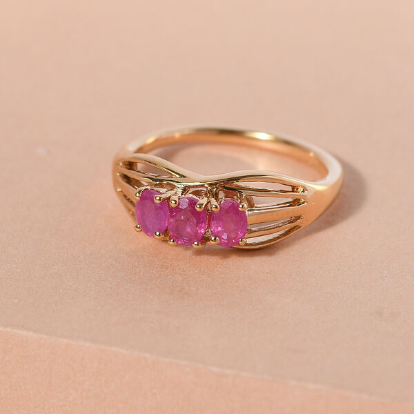 Afrikanischer Rubin-Ring - 0,77 ct. image number 2