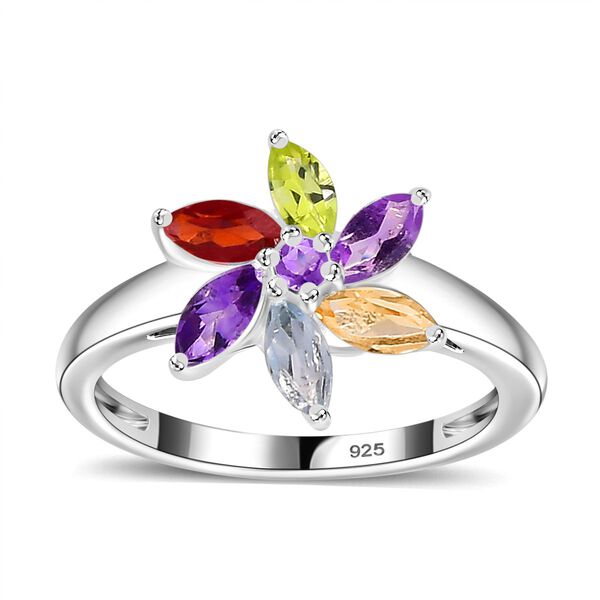 Multi-Edelstein Ring - 0,99 ct. image number 4