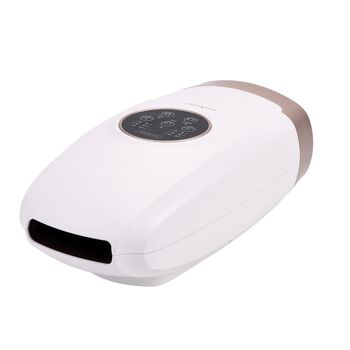 SOULSMART Handmassageger&auml;t mit W&auml;rme- und Luftdruckfunktion, 30,5&times;11,5&times;16cm, Wei&szlig;