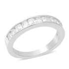 LUSTRO STELLA - Zirkonia Ring 925 Silber rhodiniert (Größe 19.00) ca. 0,87 ct image number 2
