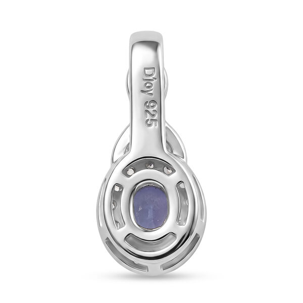 D'Joy Tansanit und Zirkon zweifarbiges Schmuckset - 1,13 ct. image number 9