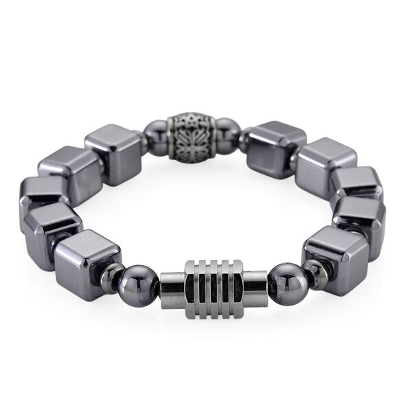 Terahertz Armband ca. 19 cm Reiner Edelstahl ca. 130,00 ct. image number 3