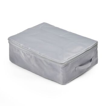 Aufbewahrungssack aus Oxford Gewebe, dunkelgrau